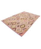Maimana-Kilim 6'6'' X 9'9'' Hand-Knotted Wool Kilim 6'6'' x 9'9'' (195 X 293) / Multi / Multi