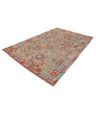Maimana-Kilim 6'6'' X 9'10'' Hand-Knotted Wool Kilim 6'6'' x 9'10'' (195 X 295) / Multi / Multi