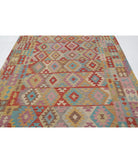 Maimana-Kilim 6'6'' X 9'10'' Hand-Knotted Wool Kilim 6'6'' x 9'10'' (195 X 295) / Multi / Multi