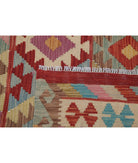 Maimana-Kilim 6'6'' X 9'10'' Hand-Knotted Wool Kilim 6'6'' x 9'10'' (195 X 295) / Multi / Multi