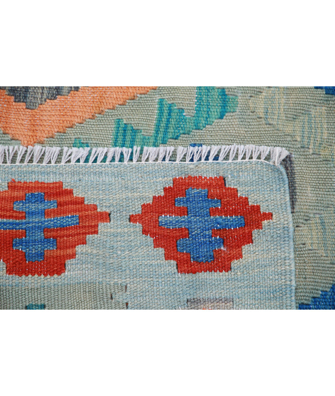Maimana-Kilim 5'10'' X 7'7'' Hand-Knotted Wool Kilim 5'10'' x 7'7'' (175 X 228) / Multi / Multi