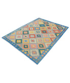 Maimana-Kilim 4'11'' X 6'5'' Hand-Knotted Wool Kilim 4'11'' x 6'5'' (148 X 193) / Multi / Multi