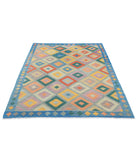 Maimana-Kilim 4'11'' X 6'5'' Hand-Knotted Wool Kilim 4'11'' x 6'5'' (148 X 193) / Multi / Multi