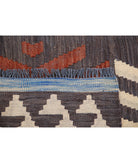 Maimana-Kilim 4'9'' X 6'6'' Hand-Knotted Wool Kilim 4'9'' x 6'6'' (143 X 195) / Grey / Grey