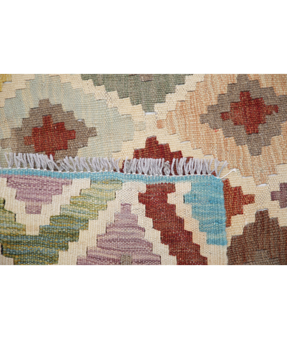 Maimana-Kilim 4'7'' X 6'9'' Hand-Knotted Wool Kilim 4'7'' x 6'9'' (138 X 203) / Multi / Multi
