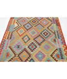 Maimana-Kilim 4'9'' X 6'6'' Hand-Knotted Wool Kilim 4'9'' x 6'6'' (143 X 195) / Multi / Multi