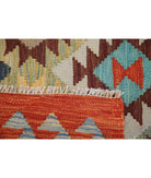 Maimana-Kilim 4'9'' X 6'6'' Hand-Knotted Wool Kilim 4'9'' x 6'6'' (143 X 195) / Multi / Multi