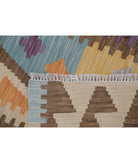 Maimana-Kilim 4'3'' X 5'10'' Hand-Knotted Wool Kilim 4'3'' x 5'10'' (128 X 175) / Multi / Multi