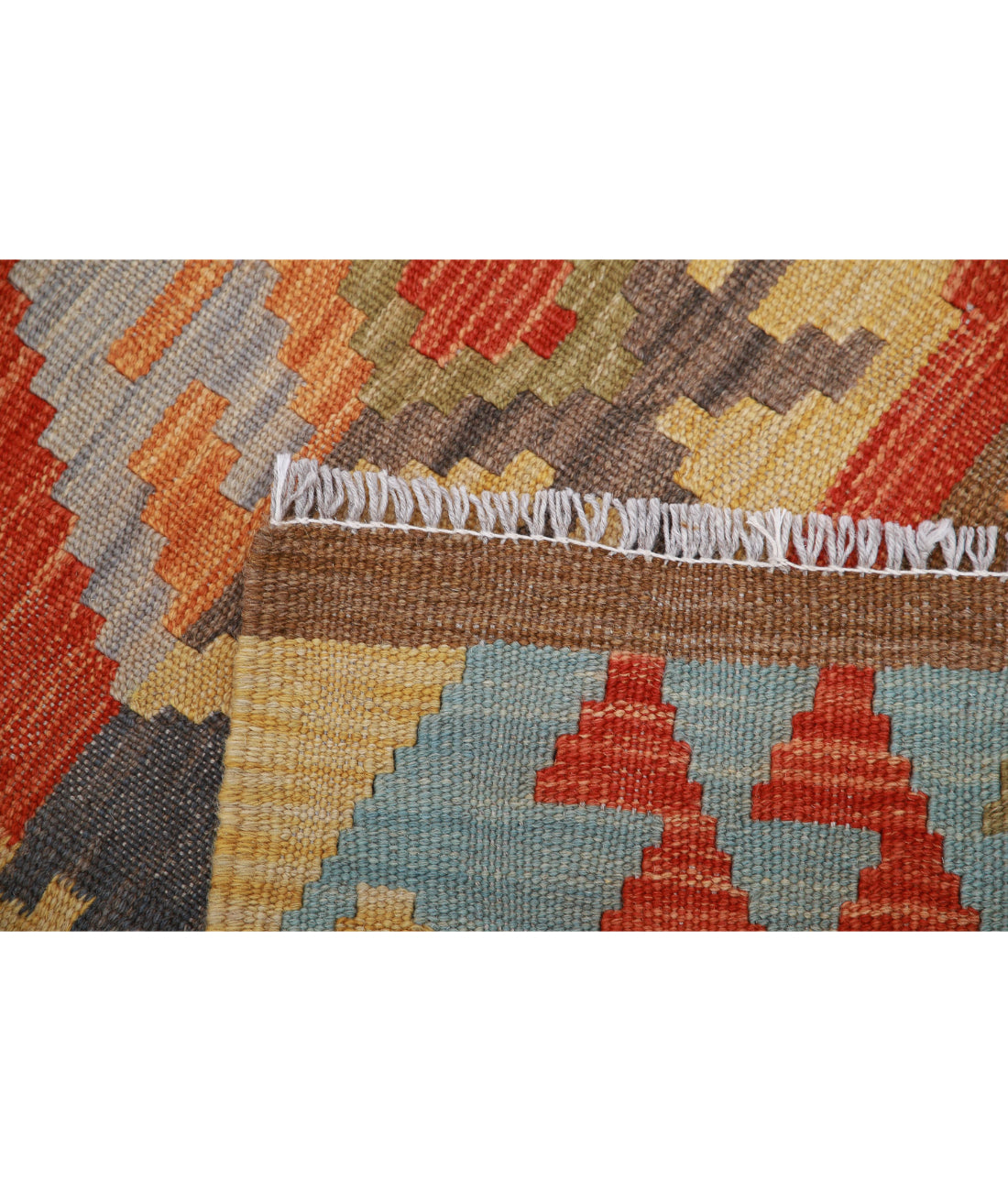 Maimana-Kilim 3'1'' X 5'1'' Hand-Knotted Wool Kilim 3'1'' x 5'1'' (93 X 153) / Multi / Multi