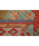 Maimana-Kilim 3'2'' X 5'3'' Hand-Knotted Wool Kilim 3'2'' x 5'3'' (95 X 158) / Multi / Multi