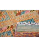 Maimana-Kilim 3'3'' X 4'11'' Hand-Knotted Wool Kilim 3'3'' x 4'11'' (98 X 148) / Blue / Blue
