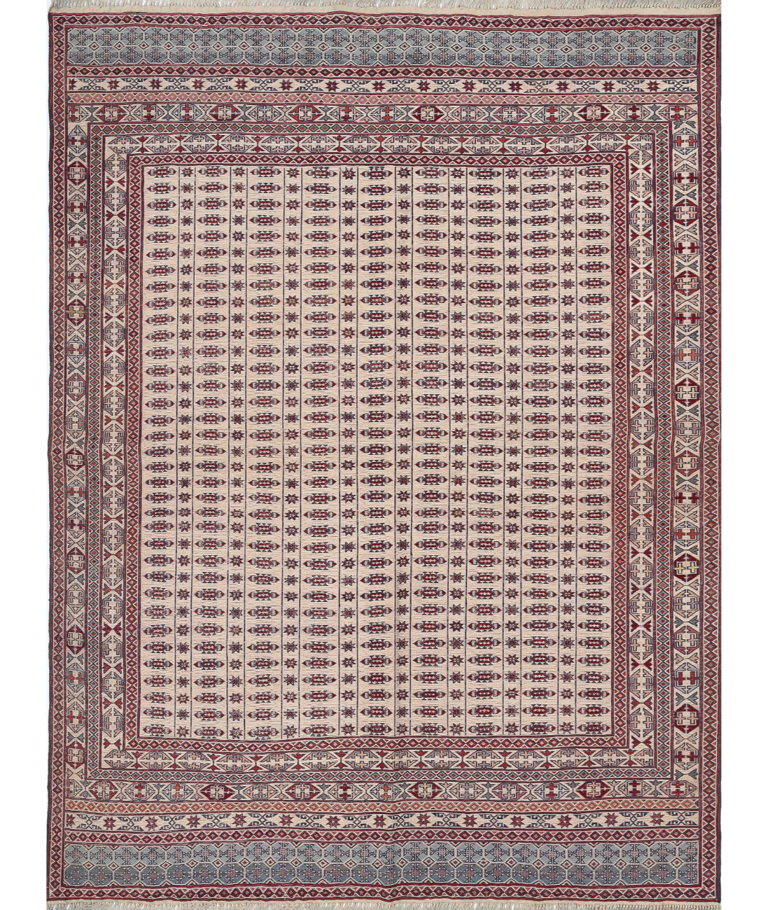 Maliki-Kilim 4'7'' X 6'2'' Hand-Woven Wool Kilim 4'7'' x 6'2'' (138 X 185) / Multi / Multi