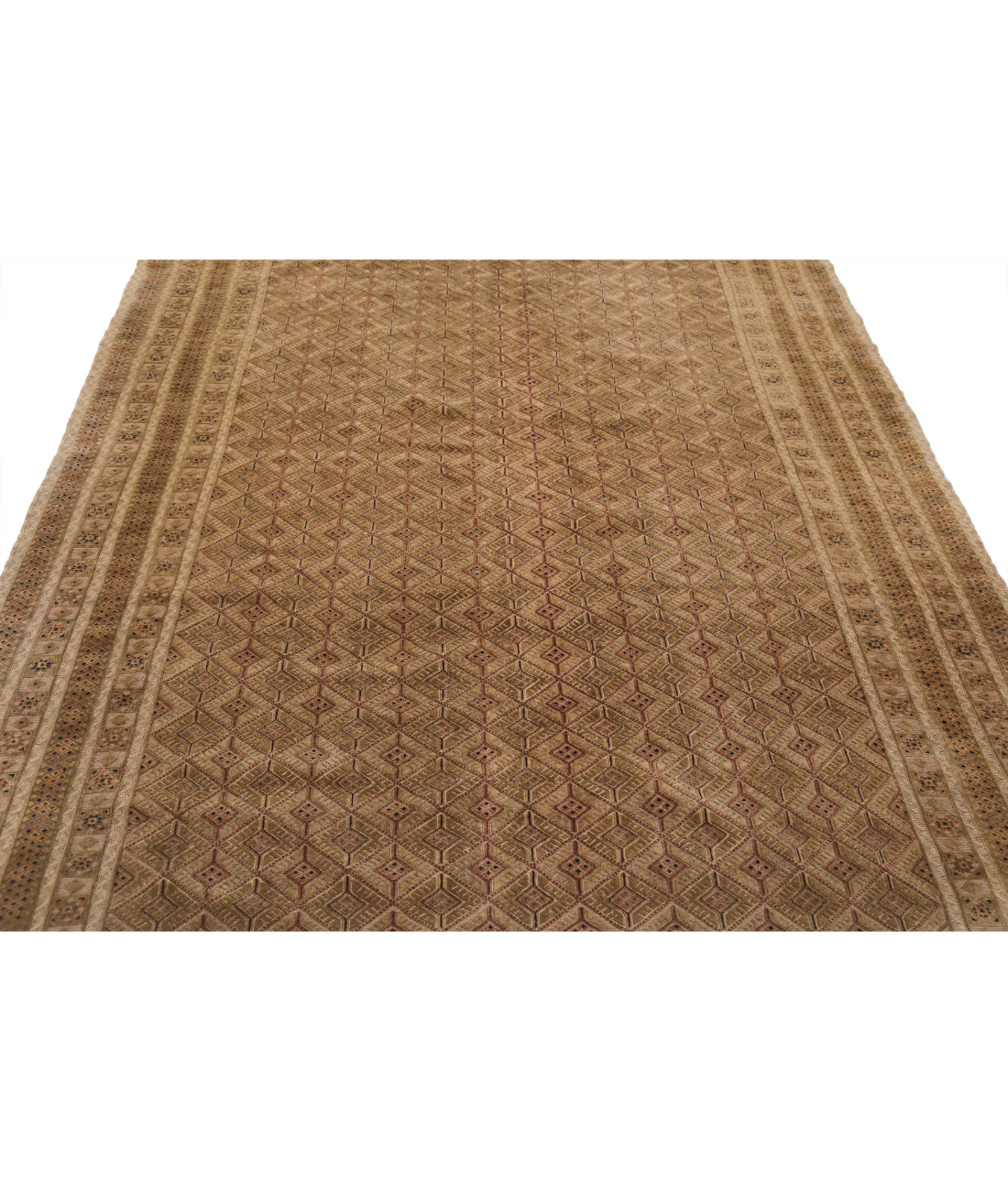 Nakhunak 6'7'' X 9'2'' Hand-Woven Wool Kilim 6'7'' x 9'2'' (198 X 275) / Multi / Multi