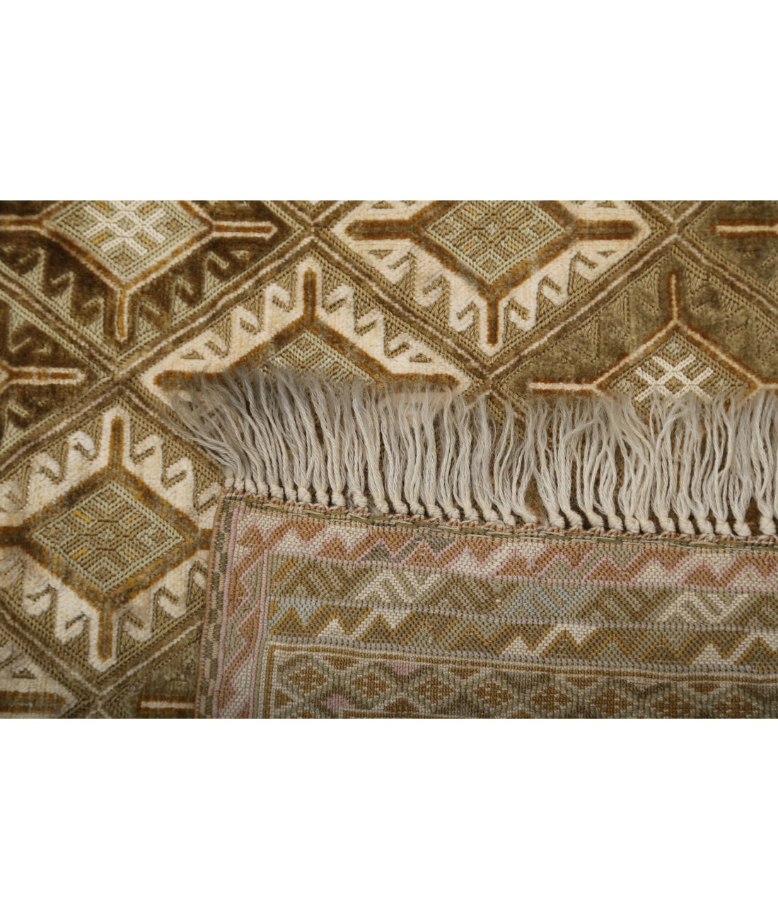 Nakhunak 6'3'' X 8'8'' Hand-Woven Wool Kilim 6'3'' x 8'8'' (188 X 260) / Multi / Multi