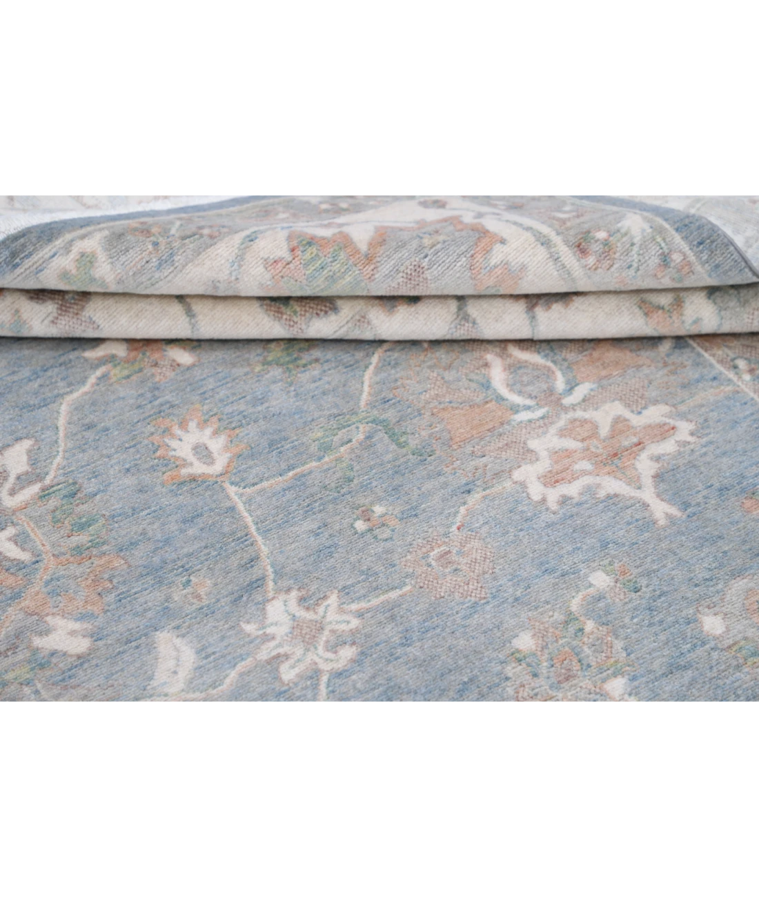 Power Loomed Lily Wool Rug 8' 10" X 11' 10" 8' 10" X 11' 10" (269 X 361) / Grey / Ivory