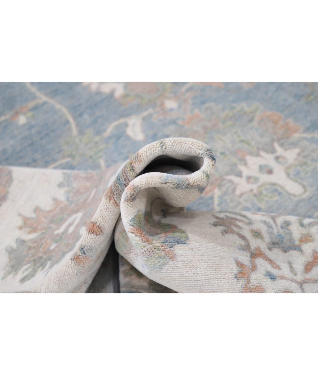 Power Loomed Lily Wool Rug 8' 10" X 11' 10" 8' 10" X 11' 10" (269 X 361) / Grey / Ivory