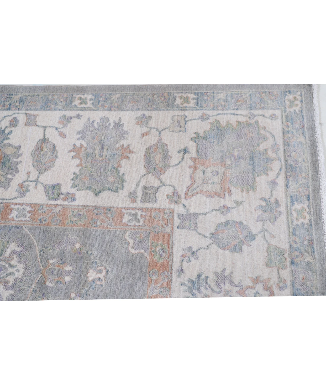 Power Loomed Lily Wool Rug 8' 10" X 11' 11" 8' 10" X 11' 11" (269 X 363) / Grey / Ivory
