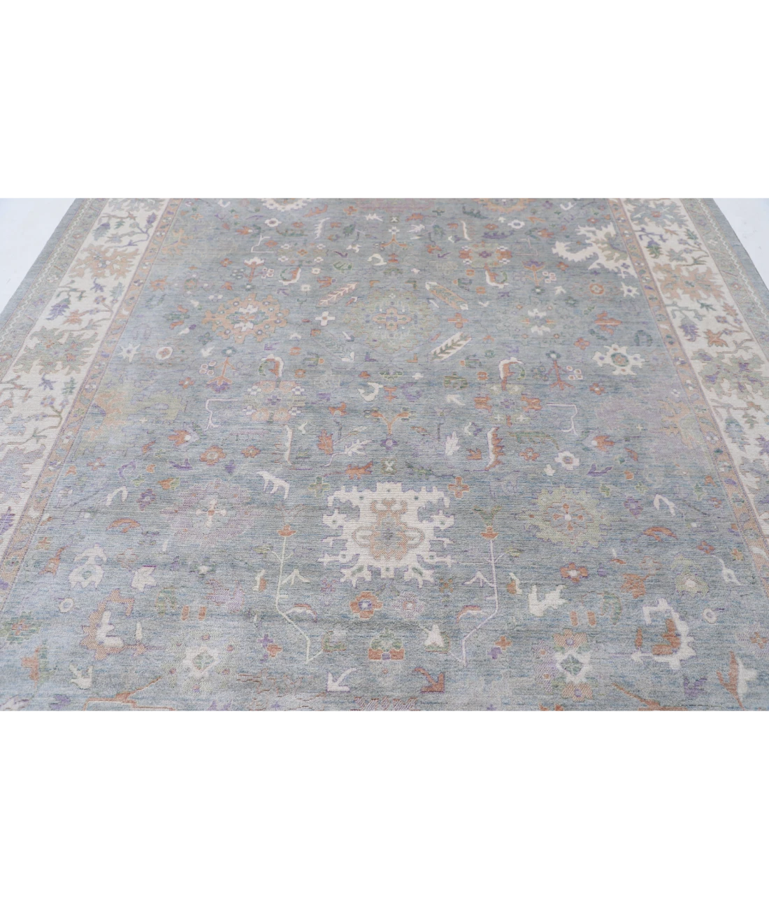 Power Loomed Lily Wool Rug 8' 10" X 11' 11" 8' 10" X 11' 11" (269 X 363) / Grey / Ivory