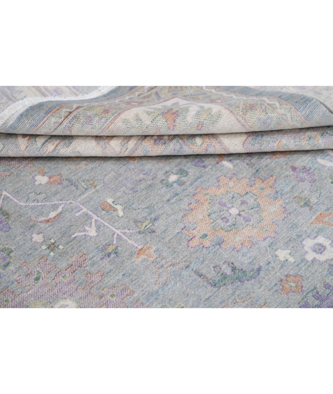 Power Loomed Lily Wool Rug 8' 10" X 11' 11" 8' 10" X 11' 11" (269 X 363) / Grey / Ivory
