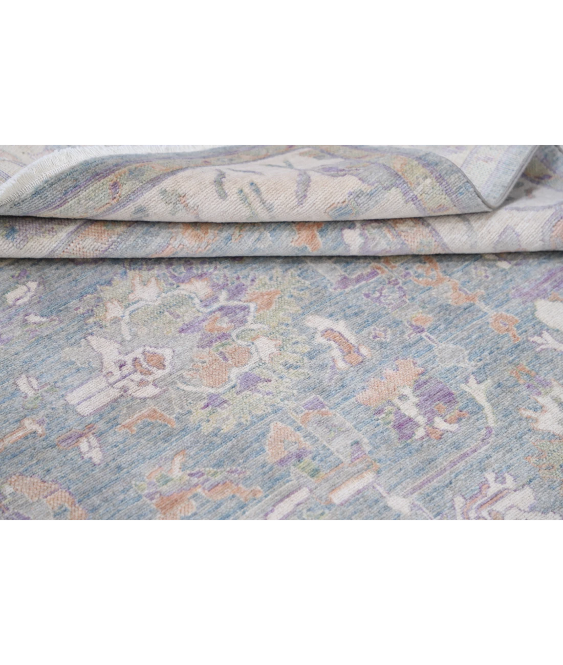 Power Loomed Lily Wool Rug 8' 10" X 11' 11" 8' 10" X 11' 11" (269 X 363) / Grey / Ivory