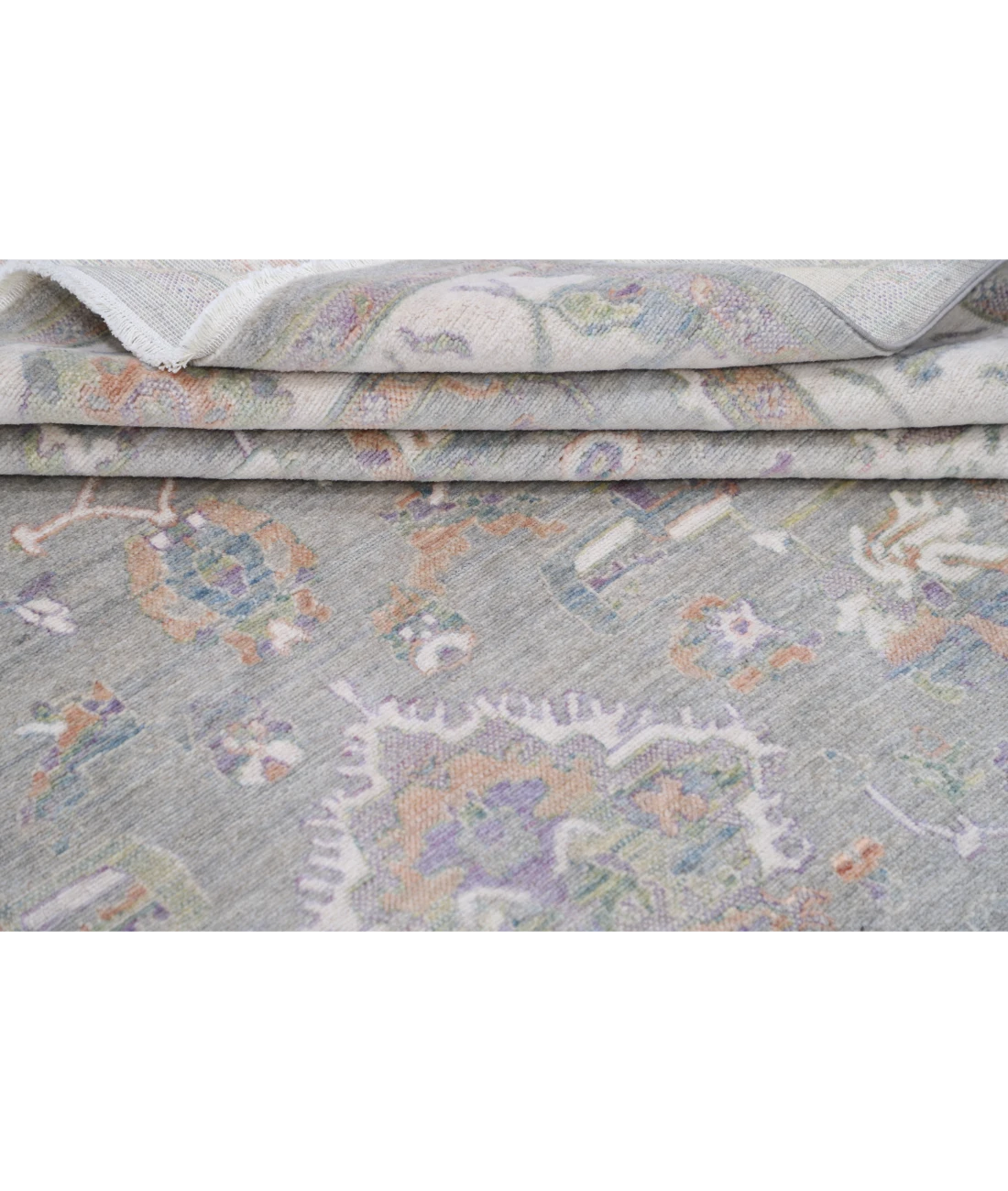 Power Loomed Lily Wool Rug 8' 10" X 11' 11" 8' 10" X 11' 11" (269 X 363) / Grey / Ivory