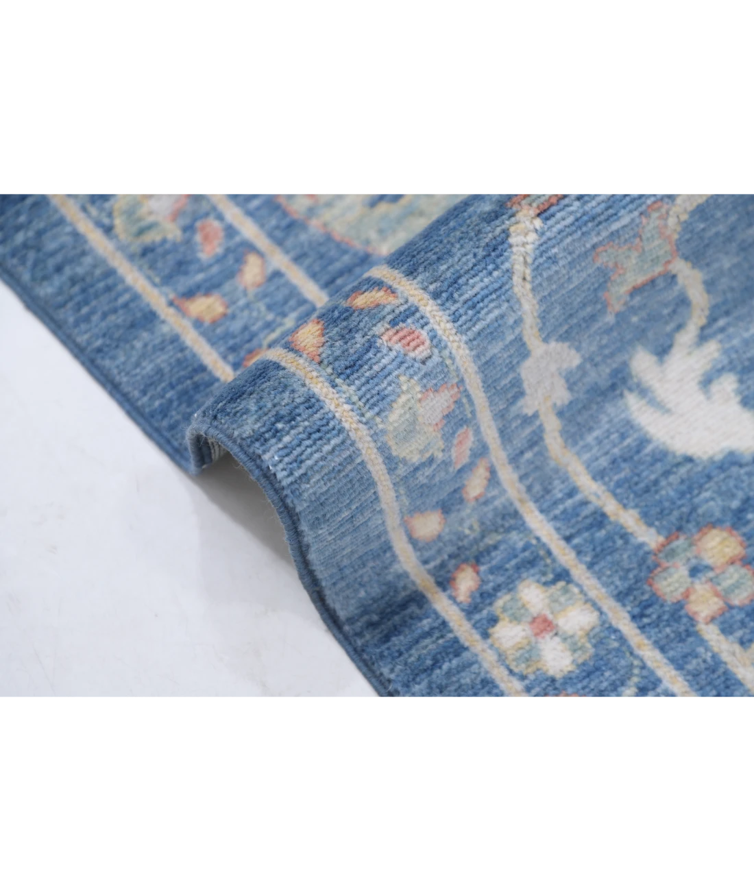 Power Loomed Lily Wool Rug 8' 1" X 9' 10" 8' 1" X 9' 10" (246 X 300) / Blue / Blue