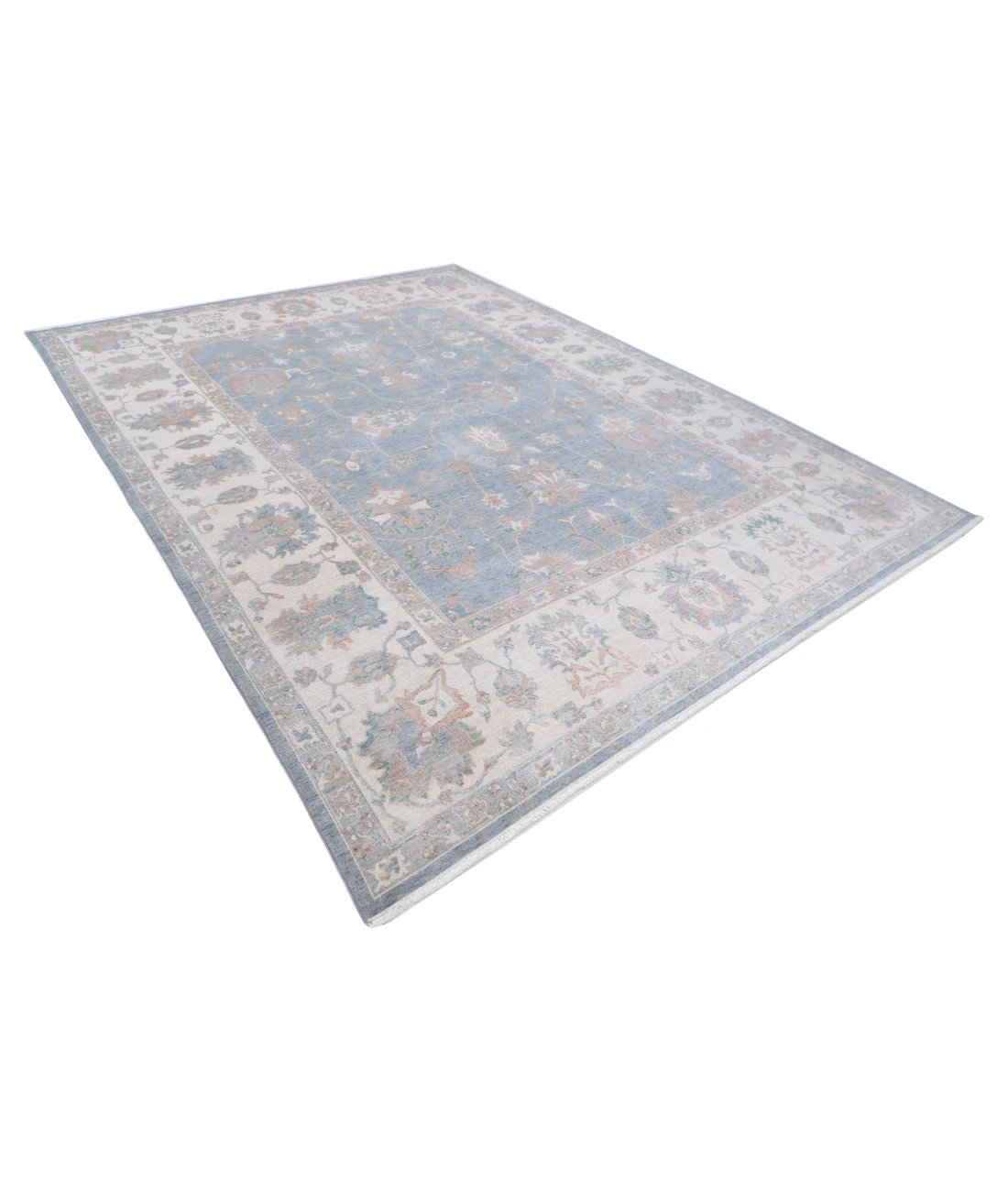 Power Loomed Lily Wool Rug 8' 10" X 11' 10" 8' 10" X 11' 10" (269 X 361) / Grey / Ivory