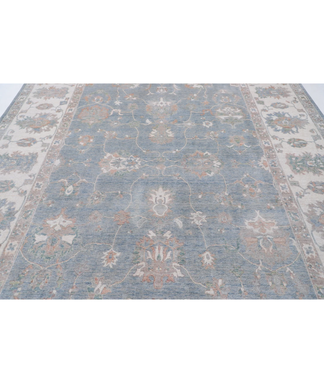 Power Loomed Lily Wool Rug 8' 10" X 11' 10" 8' 10" X 11' 10" (269 X 361) / Grey / Ivory