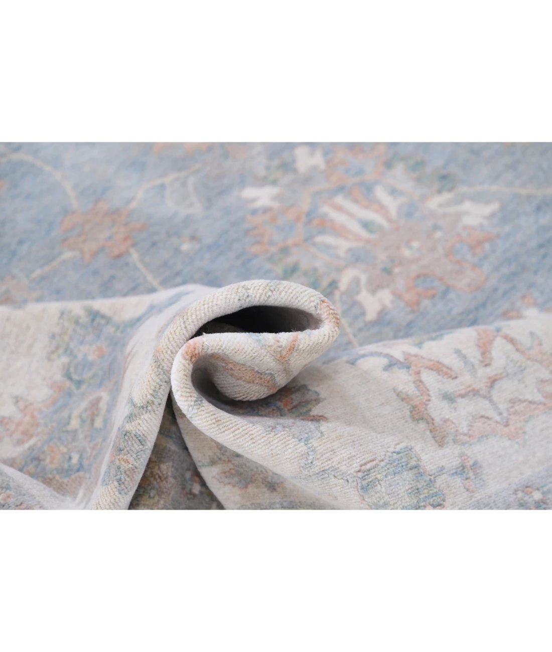Power Loomed Lily Wool Rug 8' 10" X 11' 10" 8' 10" X 11' 10" (269 X 361) / Grey / Ivory