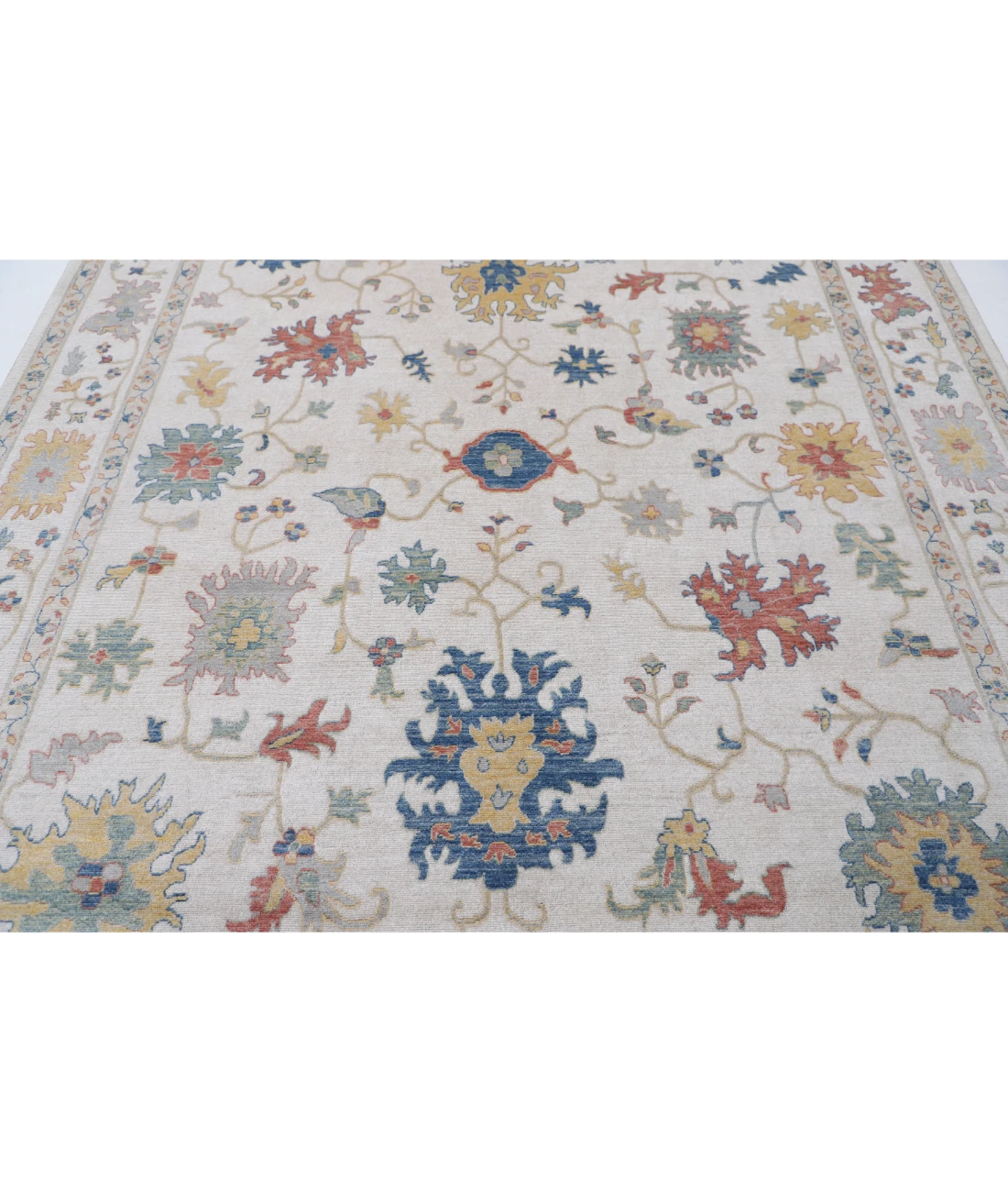 Power Loomed Lily Wool Rug 8' 0" X 10' 0" 8' 0" X 10' 0" (244 X 305) / Ivory / Ivory