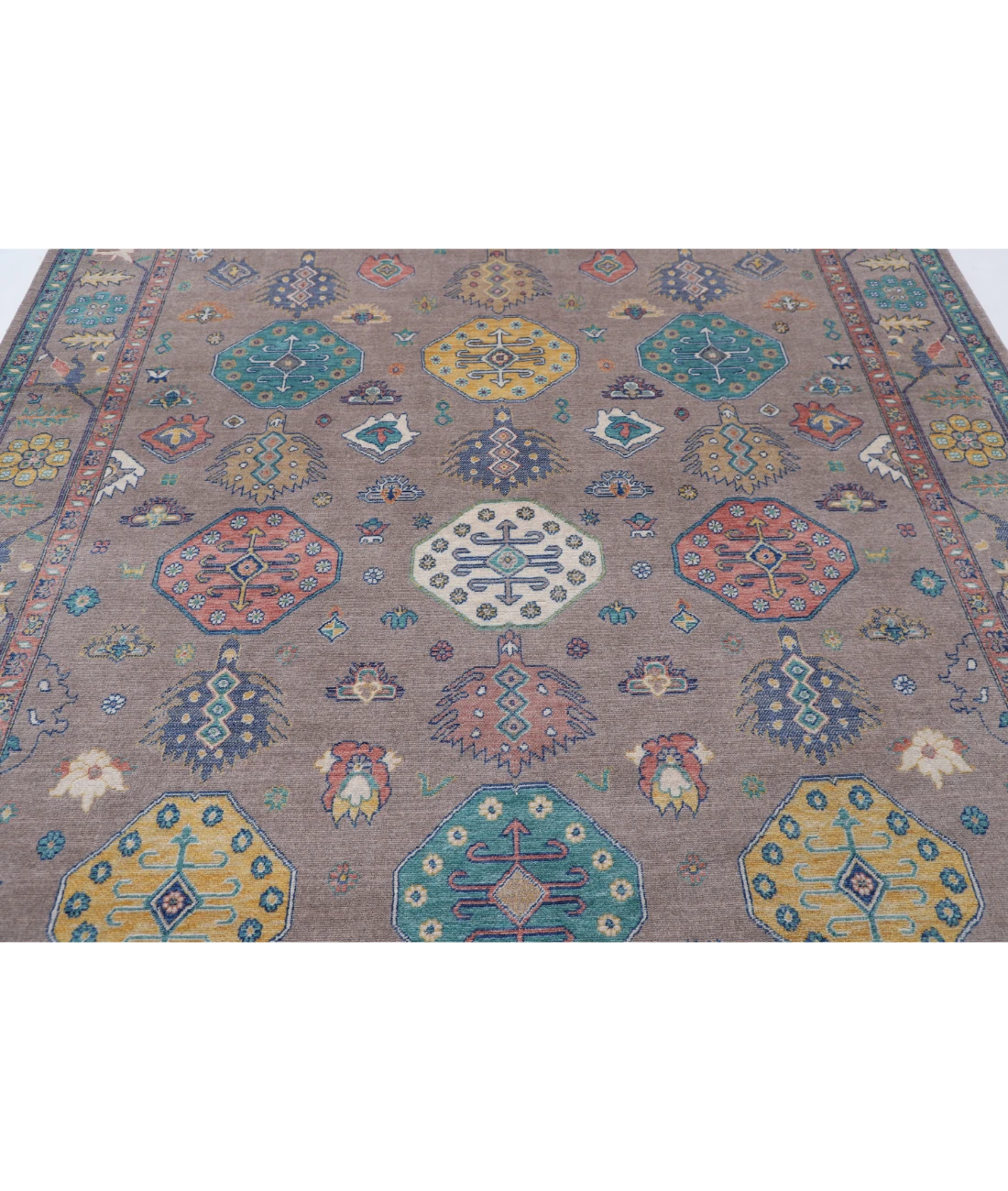 Power Loomed Pasha Wool Rug 7' 11" X 10' 0" 7' 11" X 10' 0" (241 X 305) / Brown / Brown