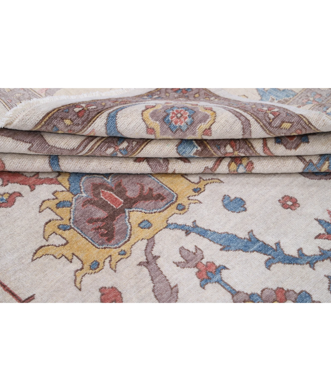 Power Loomed Pasha Wool Rug 7' 10" X 9' 11" 7' 10" X 9' 11" (239 X 302) / Ivory / Ivory