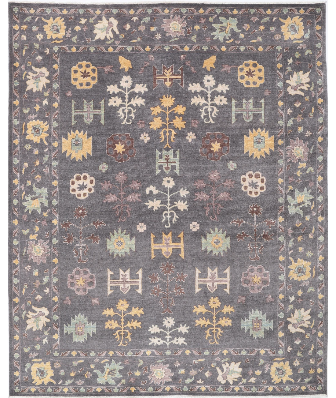 Power Loomed Pasha Wool Rug 7' 11" X 10' 0" 7' 11" X 10' 0" (241 X 305) / Brown / Brown