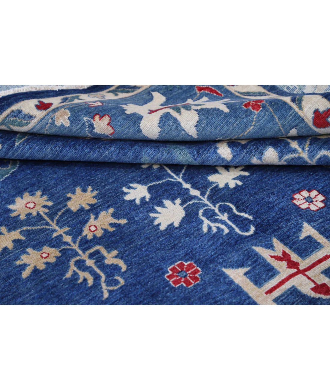 Power Loomed Pasha Wool Rug 8' 10" X 12' 0" 8' 10" X 12' 0" (269 X 366) / Blue / Blue