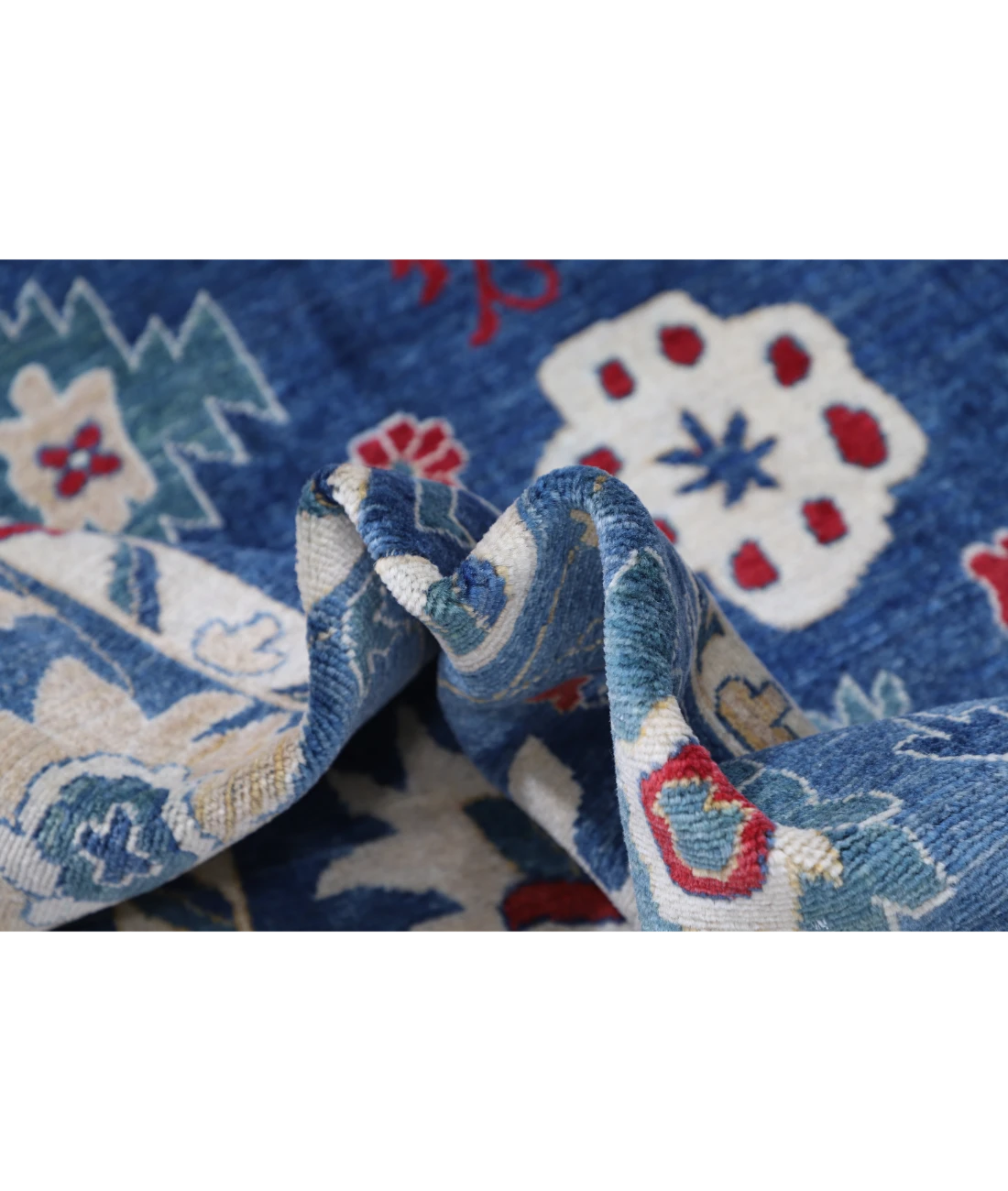 Power Loomed Pasha Wool Rug 8' 10" X 12' 0" 8' 10" X 12' 0" (269 X 366) / Blue / Blue