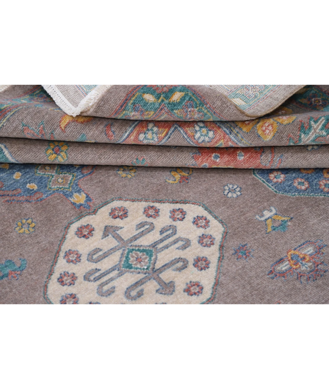Power Loomed Pasha Wool Rug 7' 11" X 9' 11" 7' 11" X 9' 11" (241 X 302) / Brown / Brown