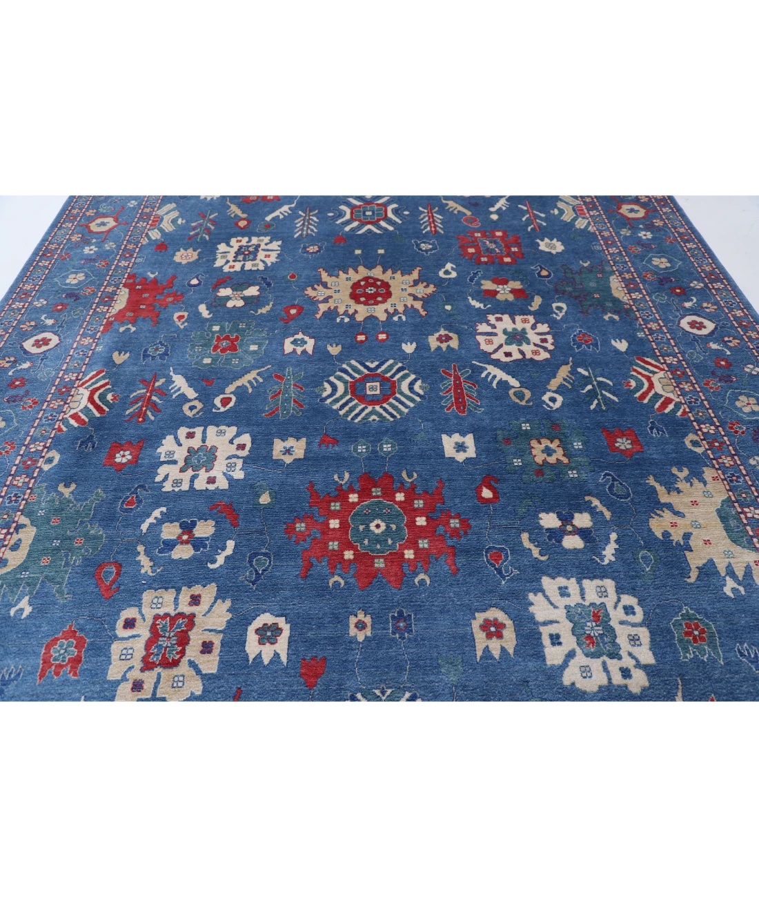 Power Loomed Pasha Wool Rug 9' 4" X 11' 11" 9' 4" X 11' 11" (284 X 363) / Blue / Blue