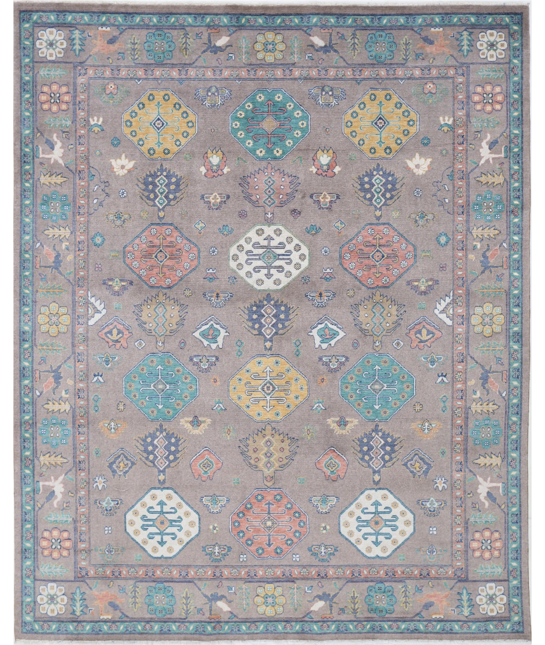 Power Loomed Pasha Wool Rug 8' 0" X 10' 0" 8' 0" X 10' 0" (244 X 305) / Brown / Brown