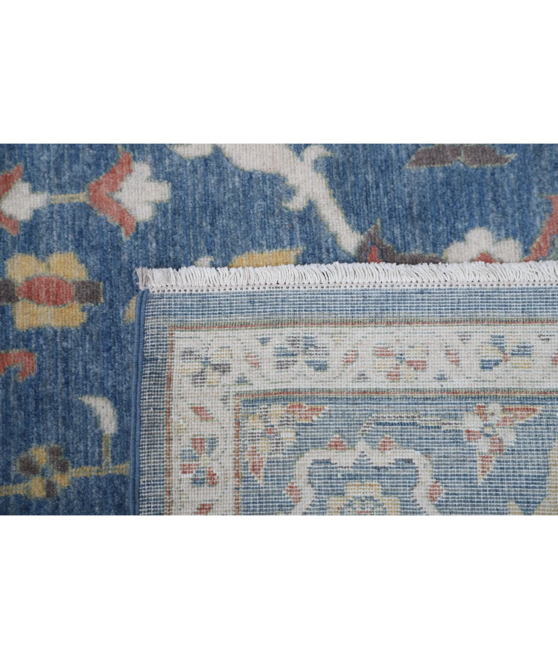 Power Loomed Pasha Wool Rug 8' 0" X 9' 11" 8' 0" X 9' 11" (244 X 302) / Blue / Blue