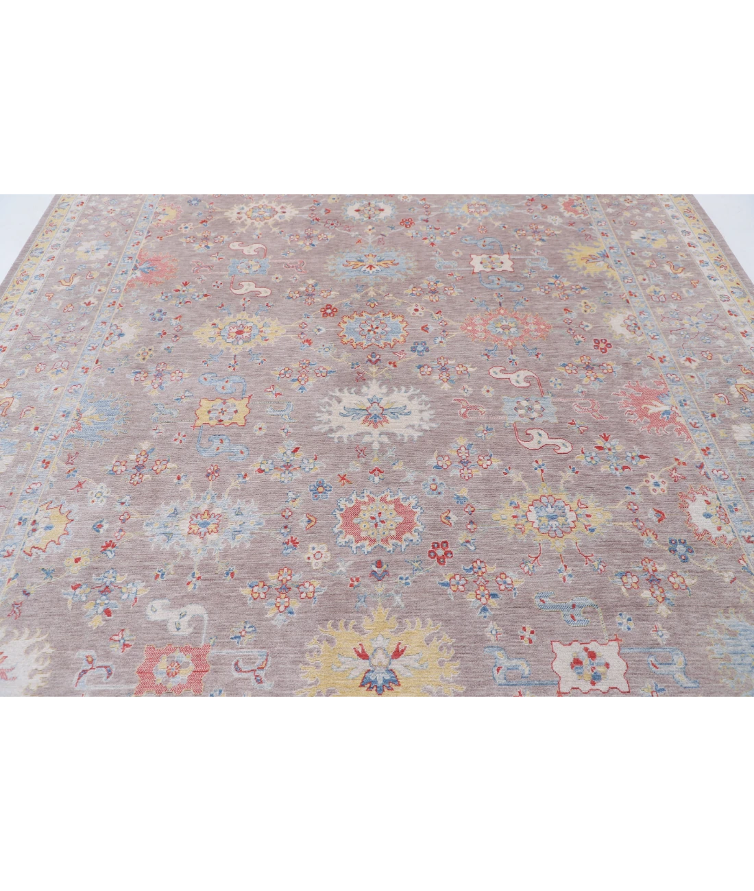 Power Loomed Pasha Wool Rug 8' 9" X 11' 11" 8' 9" X 11' 11" (267 X 363) / Brown / Brown