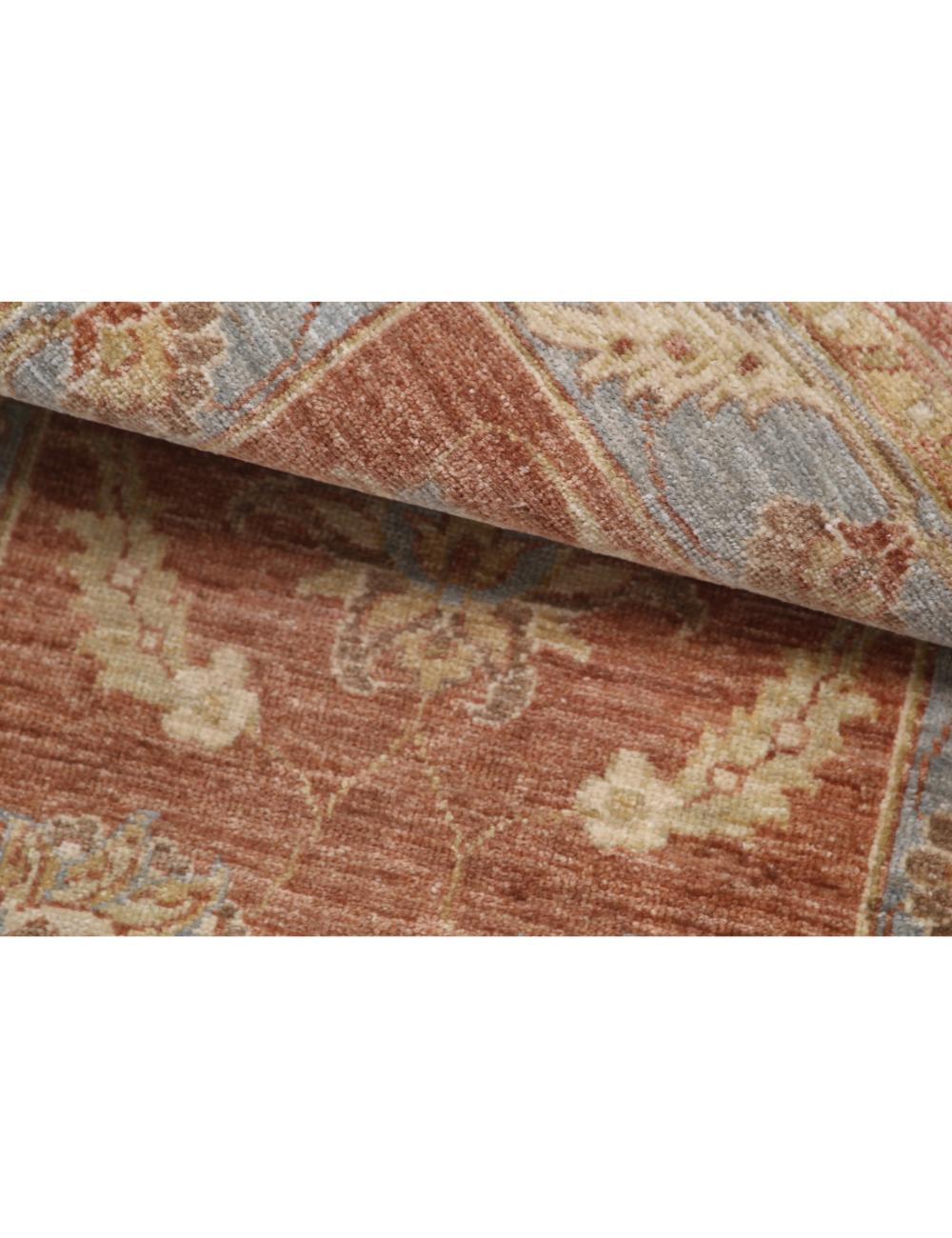 Ziegler 2' 1" X 2' 11" Hand-Knotted Wool Rug 2' 1" X 2' 11" (64 X 89) / Lilac / Blue