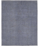 Hand Knotted Overdye Wool Rug - 8'9'' x 11'0'' 8' 9" X 11' 0" ( 267 X 335 ) / Grey / Grey