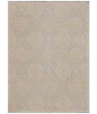 Hand Knotted Fine Serenity Wool Rug - 9'10'' x 13'7'' 9' 10" X 13' 7" ( 300 X 414 ) / Grey / Grey