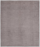 Hand Knotted Overdye Wool Rug - 8'2'' x 9'10'' 8' 2" X 9' 10" ( 249 X 300 ) / Taupe / N/A