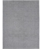 Hand Knotted Overdye Wool Rug - 8'9'' x 11'8'' 8' 9" X 11' 8" ( 267 X 356 ) / Grey / N/A