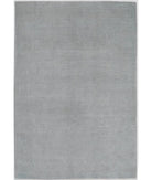 Hand Knotted Overdye Wool Rug - 6'0'' x 8'10'' 6' 0" X 8' 10" ( 183 X 269 ) / Grey / Grey