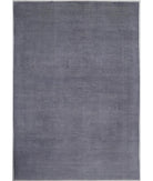 Hand Knotted Overdye Wool Rug - 11'11'' x 17'1'' 11' 11" X 17' 1" ( 363 X 521 ) / Grey / Grey