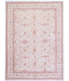 Hand Knotted Ariana Haji Jalili Wool Rug - 9'10'' x 13'6'' 9' 10" X 13' 6" ( 300 X 411 ) / Ivory / Ivory