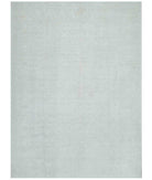 Hand Knotted Oushak Wool Rug - 9'9'' x 13'1'' 9' 9" X 13' 1" ( 297 X 399 ) / Ivory / Ivory