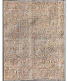 Hand Knotted Artemix Wool Rug - 7'9'' x 9'9'' 7' 9" X 9' 9" ( 236 X 297 ) / Grey / Ivory